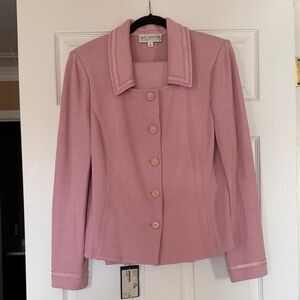 St. John Blush Pink Blazer